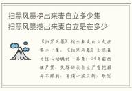 掃黑風(fēng)暴挖出來(lái)麥自立多少集  掃黑風(fēng)暴挖出來(lái)麥自立是在多少集
